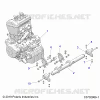 MOTEUR, MOUNTING & LONG BLOCK
