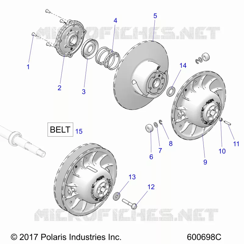 SYSTÃˆME DE TRANSMISSION, CLUTCH, SECONDARY