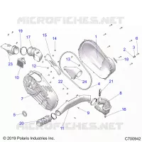 SYSTÃˆME DE TRANSMISSION, CLUTCH COVER AND DUCTING