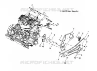SUPPORT MOTEUR LH