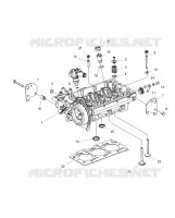 ENGINE, CULASSE AND PRECOMBUSTION CHAMBER