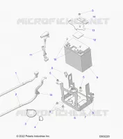 ELECTRICITE, BATTERY/BOX AND CABLES