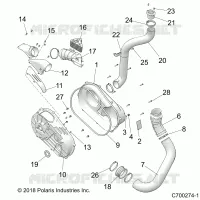 DRIVE TRAIN, COUVERCLE D'EMBRAYAGE AND DUCTING