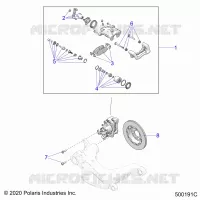 BRAKES, ETRIER DE FREIN ARRIERE