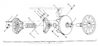 EMBRAYAGE DE TRANSMISSION STAR, SPRINT ES AND STARTRAK (4916811681016A)