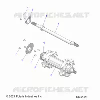 DRIVE TRAIN, JACKSHAFT AND ARBRE DE TRANSMISSION