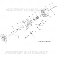 SYSTÈME DE TRANSMISSION, PRIMARY CLUTCH