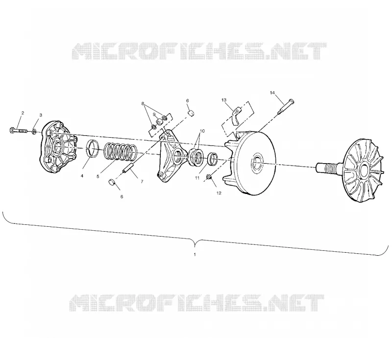 EMBRAYAGE DE TRANSMISSION ASSEMBLY