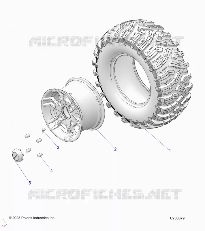 ROUES, REAR