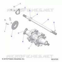 DRIVE TRAIN, JACKSHAFT AND ARBRE DE TRANSMISSION