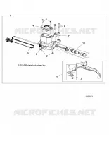 FREIN AVANT BRAKE LEVER AND MASTER CYLINDER