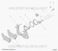 BRAKES, ETRIER DE FREIN AVANT