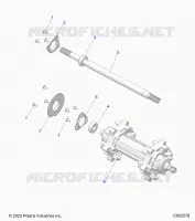 DRIVE TRAIN, JACKSHAFT AND ARBRE DE TRANSMISSION