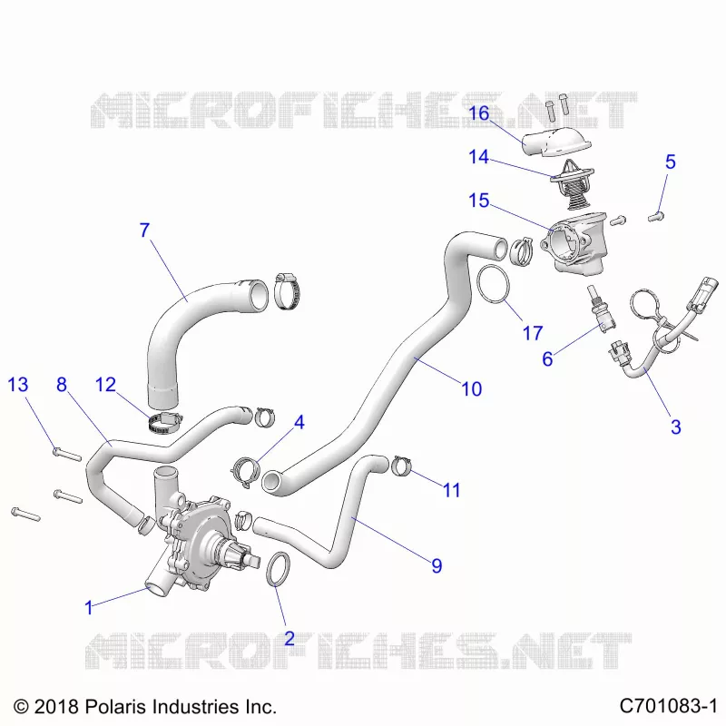 MOTEUR, WATERPUMP AND BYPASS