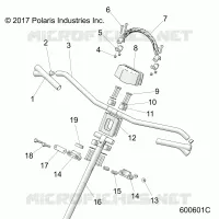 STEERING, FIXATION GUIDON
