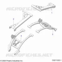 SUSPENSION ARRIERE CONTROL ARMS