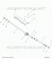 SYSTÃˆME DE TRANSMISSION, FRONT PROP SHAFT