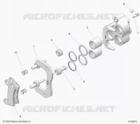 BRAKES, ETRIER DE FREIN ARRIERE