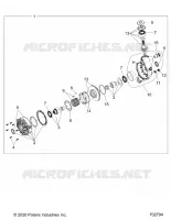 SYSTÃˆME DE TRANSMISSION, FRONT GEARCASE INTERNALS
