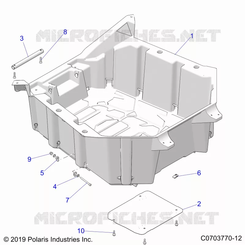 CARROSSERIE ARRIERE RACK