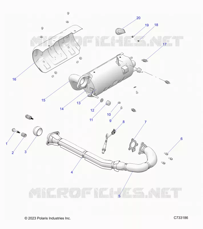 ENGINE, ECHAPPEMENT