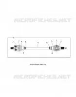 SYSTEME DE TRANSMISSION, FRONT HALF SHAFT