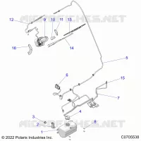 WATER BOTTLE PUMP ASM AND WIPER KIT