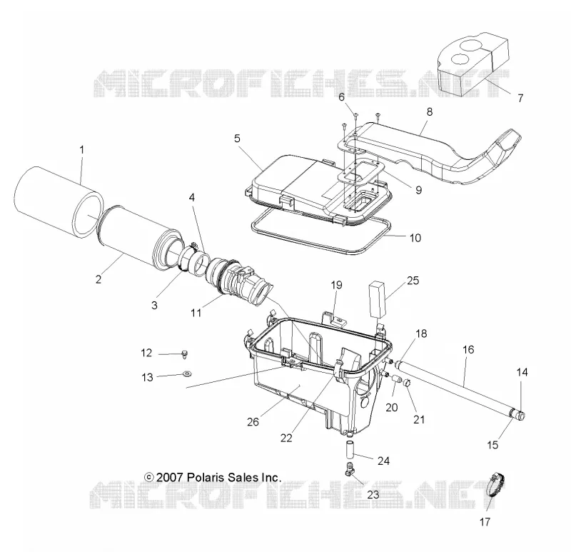 MOTEUR, PRISE D'AIR SYSTEM