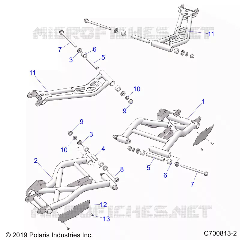 SUSPENSION ARRIERE CONTROL ARMS