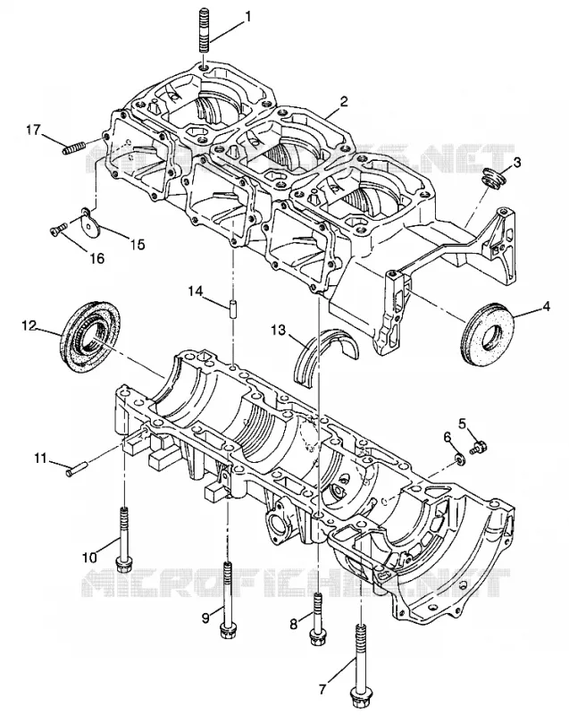CARTERS MOTEUR Storm 0975782, Storm S.E. H975782, European Storm S.E. E975782, (4937823782C014)