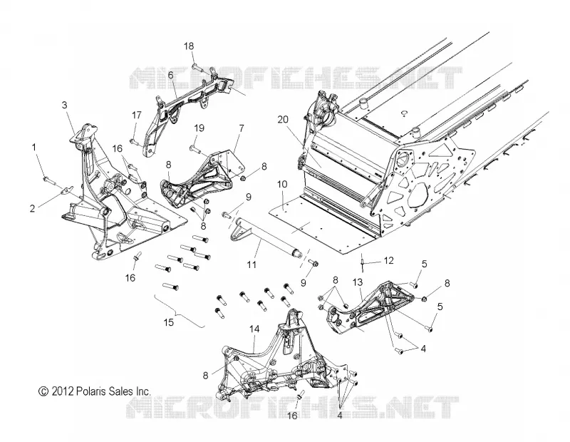 CHASSIS, BULKHEAD ASM.