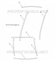 TOIT TRIM, 4 PASSENGER