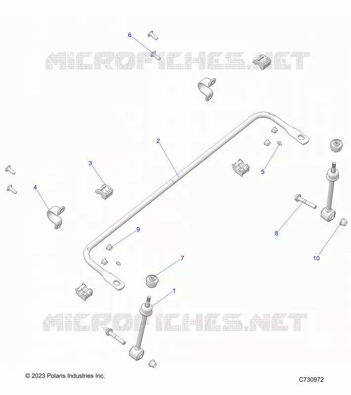 SUSPENSION, FRONT BARRE STABILISATRICE