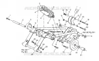 BRAS DE SUSPENSION AVANT 440 XCR 0951660 (4929112911B012)