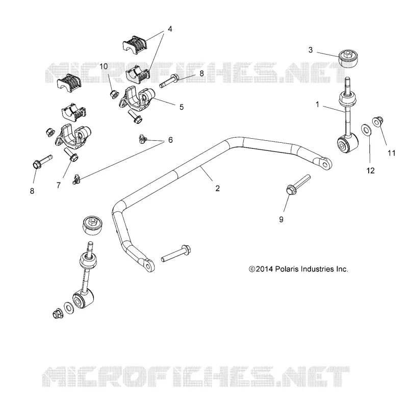 SUSPENSION AVANT STABILIZER BAR