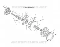 EMBRAYAGE DE TRANSMISSION (ELECTRIC START MODELS)