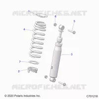 SUSPENSION, AMORTISSEUR AVANT MOUNTING