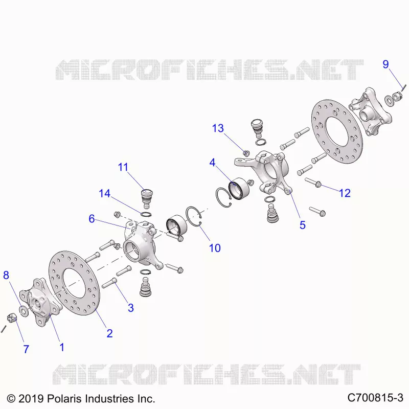 SUSPENSION AVANT HUB