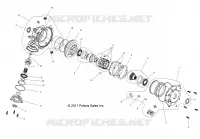 SYSTÈME DE TRANSMISSION, FRONT PONT INTERNALS
