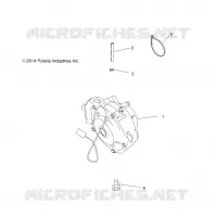 SYSTÈME DE TRANSMISSION, FRONT GEARCASE MOUNTING