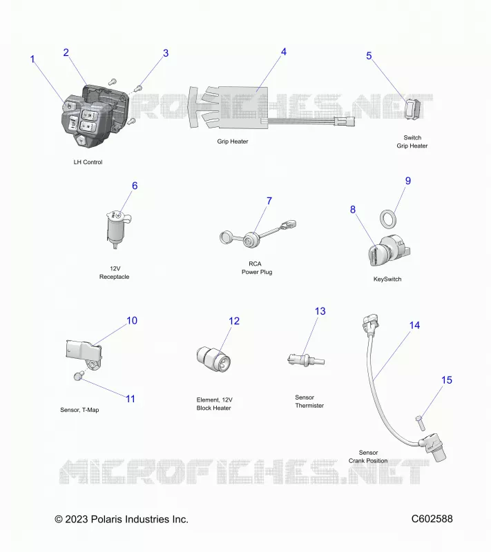 ELECTRICITE, SWITCHES, SENSORS AND COMPONENTS 1