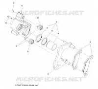 FREIN AVANT CALIPER