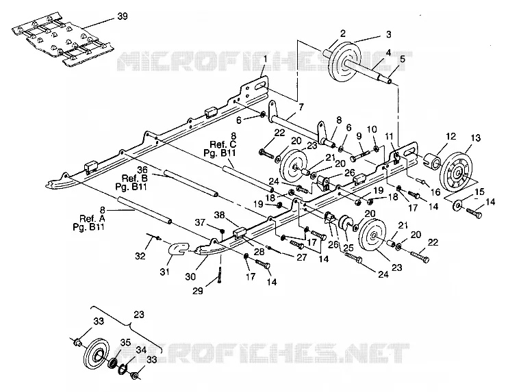 SUSPENSION RXL 0940768 (4925062506021A)