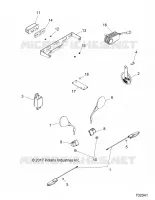 ELECTRICITE, LICENSE PLATE LIGHT, TURN SIGNAL AND HORN