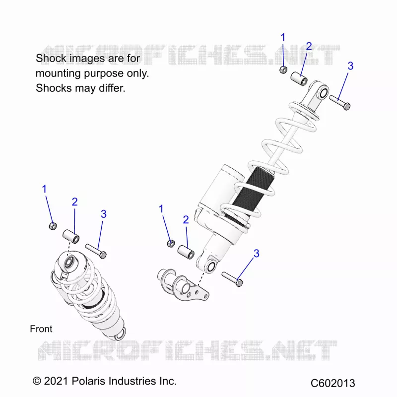 SUSPENSION, SUPPORT AMORTISSEUR , REAR SUSP.