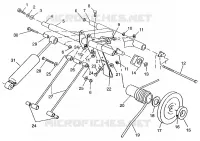 BRAS DE SUSPENSION ARRIERE XCF 0971643 (4938613861B011)