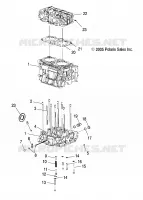 CYLINDRE AND CARTERS MOTEUR