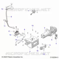 CHASSIS, TREUIL