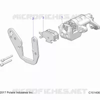 BRAKES, ETRIER DE FREIN ARRIERE