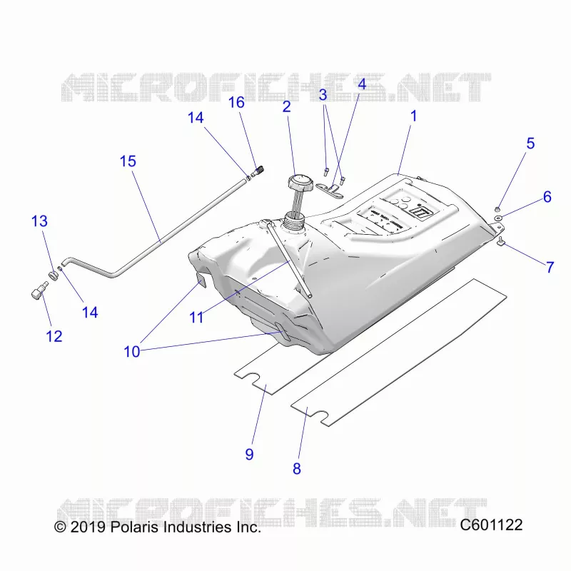 SYSTÃˆME D'ALIMENTATION, FUEL TANK ASM.